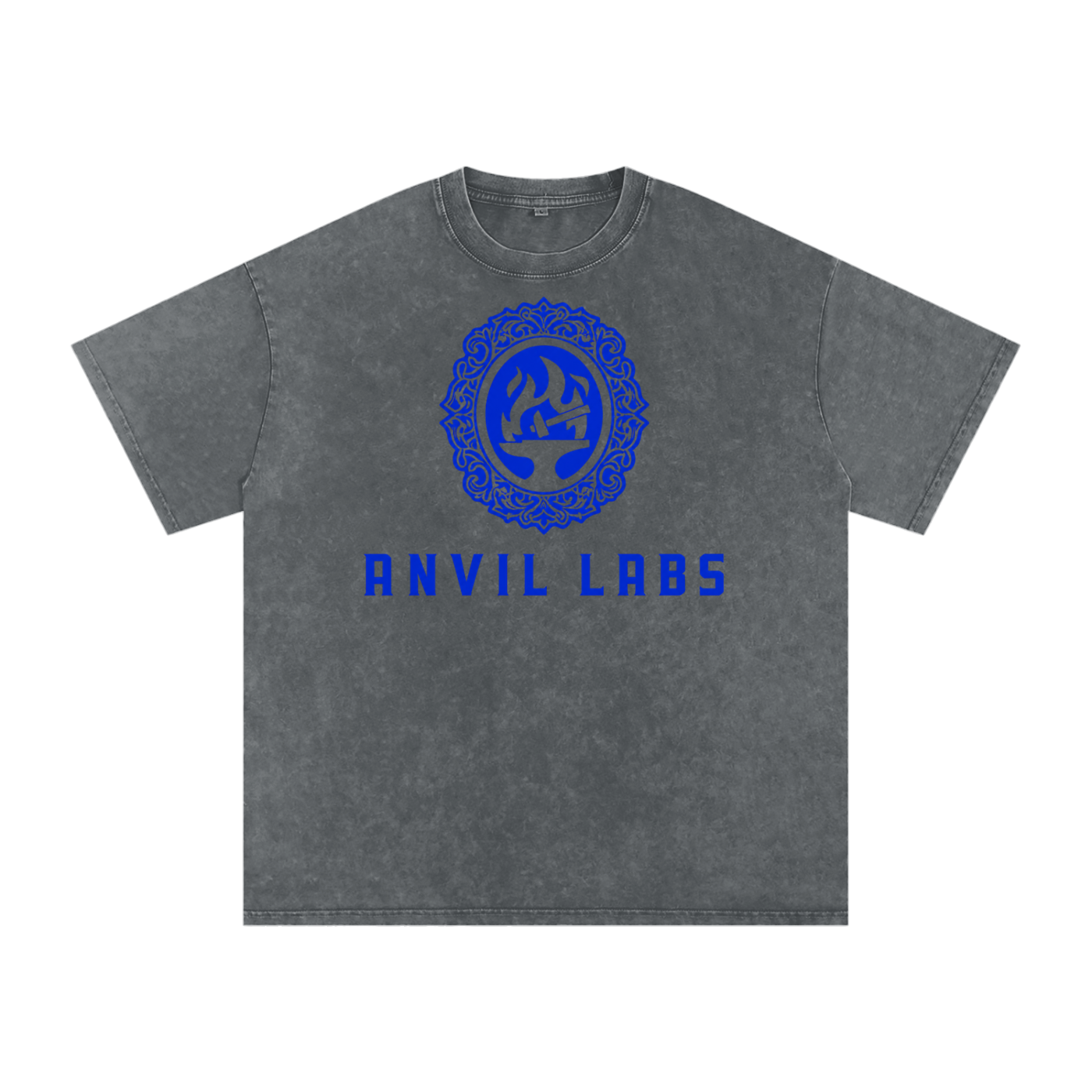 Snow Washed Oversized Cotton T-Shirt, Domestic shipping