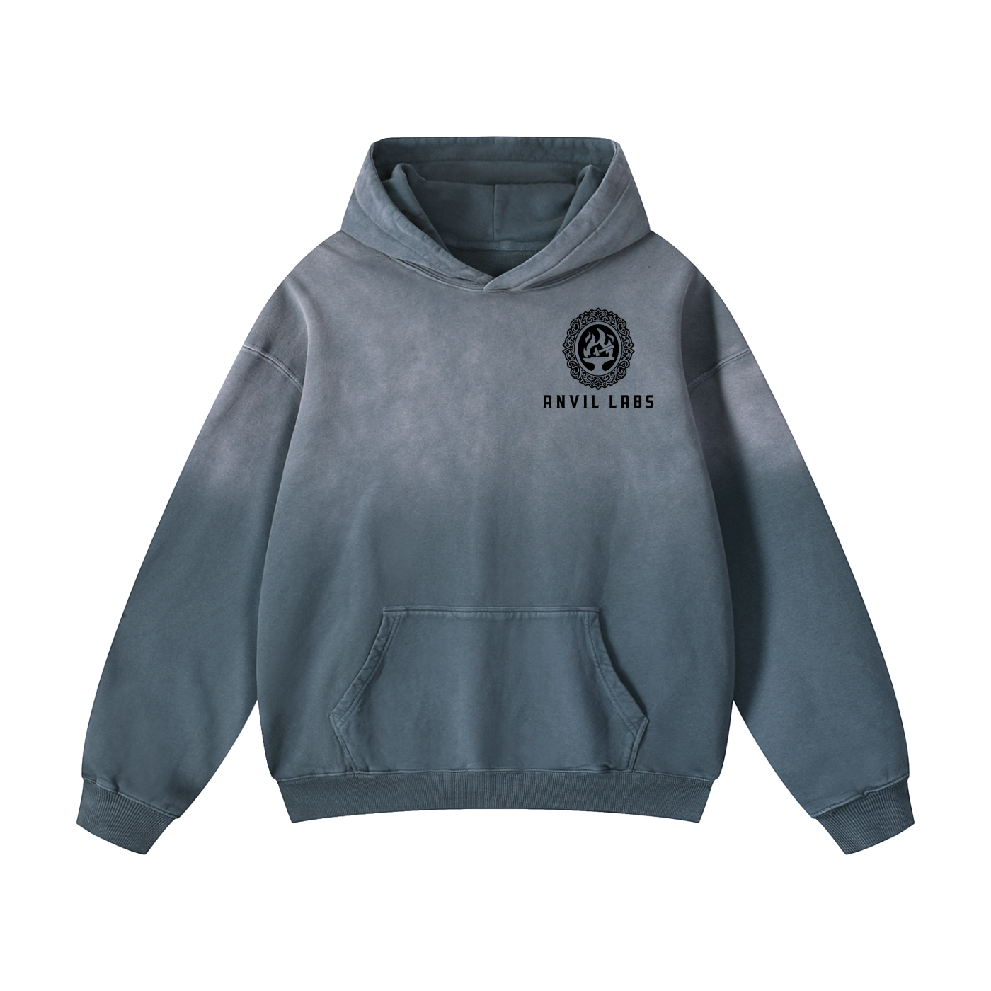 Heavyweight Sunfade Oversized Hoodie, Domestic shipping