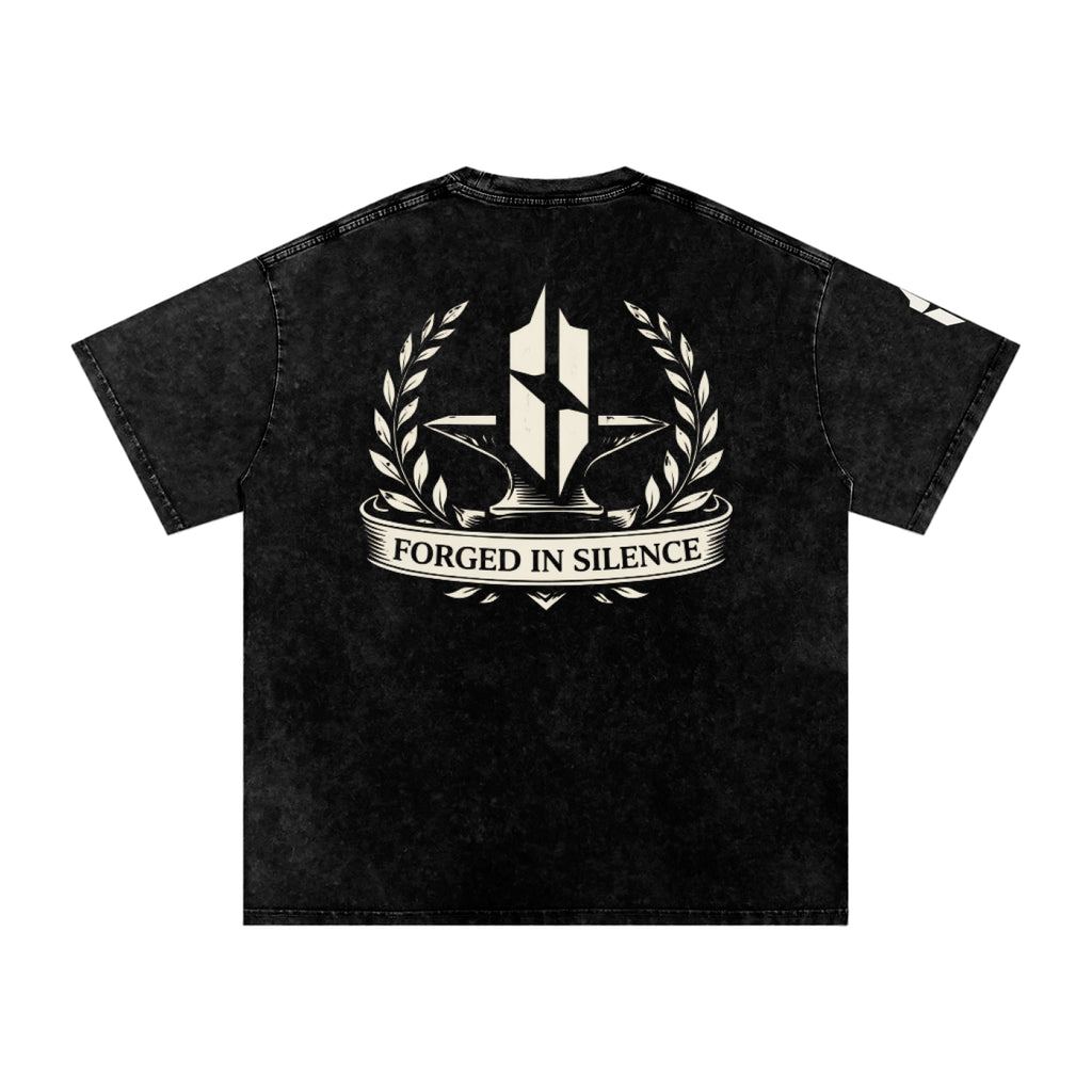 Snow Washed Oversized Cotton T-Shirt, International Shipping