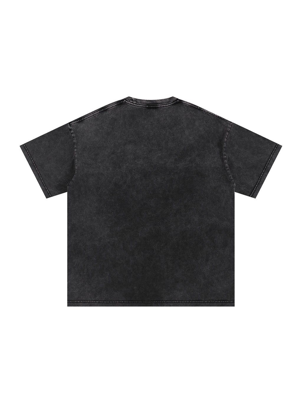Snow Washed Oversized Cotton T-Shirt, International Shipping