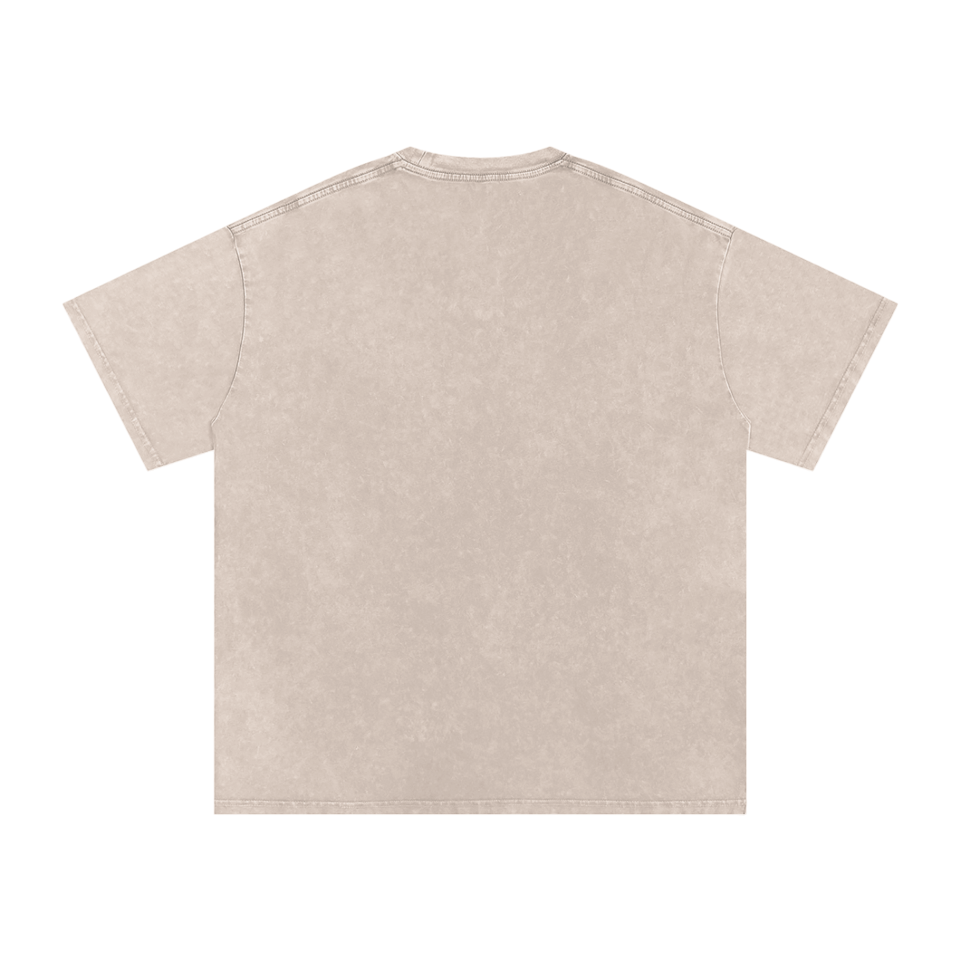 Snow Washed Oversized Cotton T-Shirt, Domestic shipping