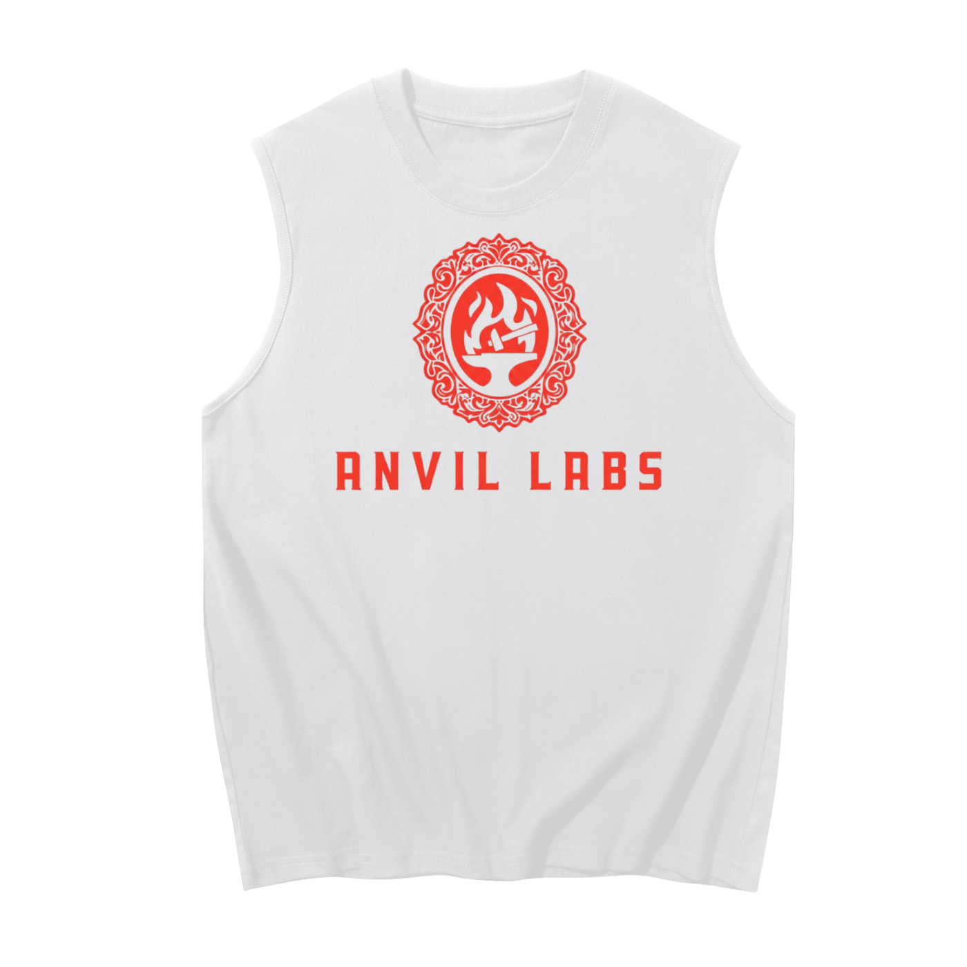 Men's Sleeveless Cotton Tank Top, domestic shipping