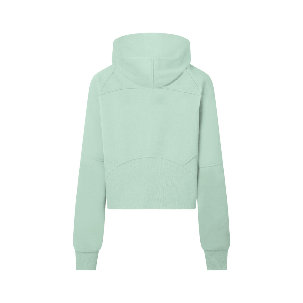 Cropped Half-Zip Hoodie, International Shipping