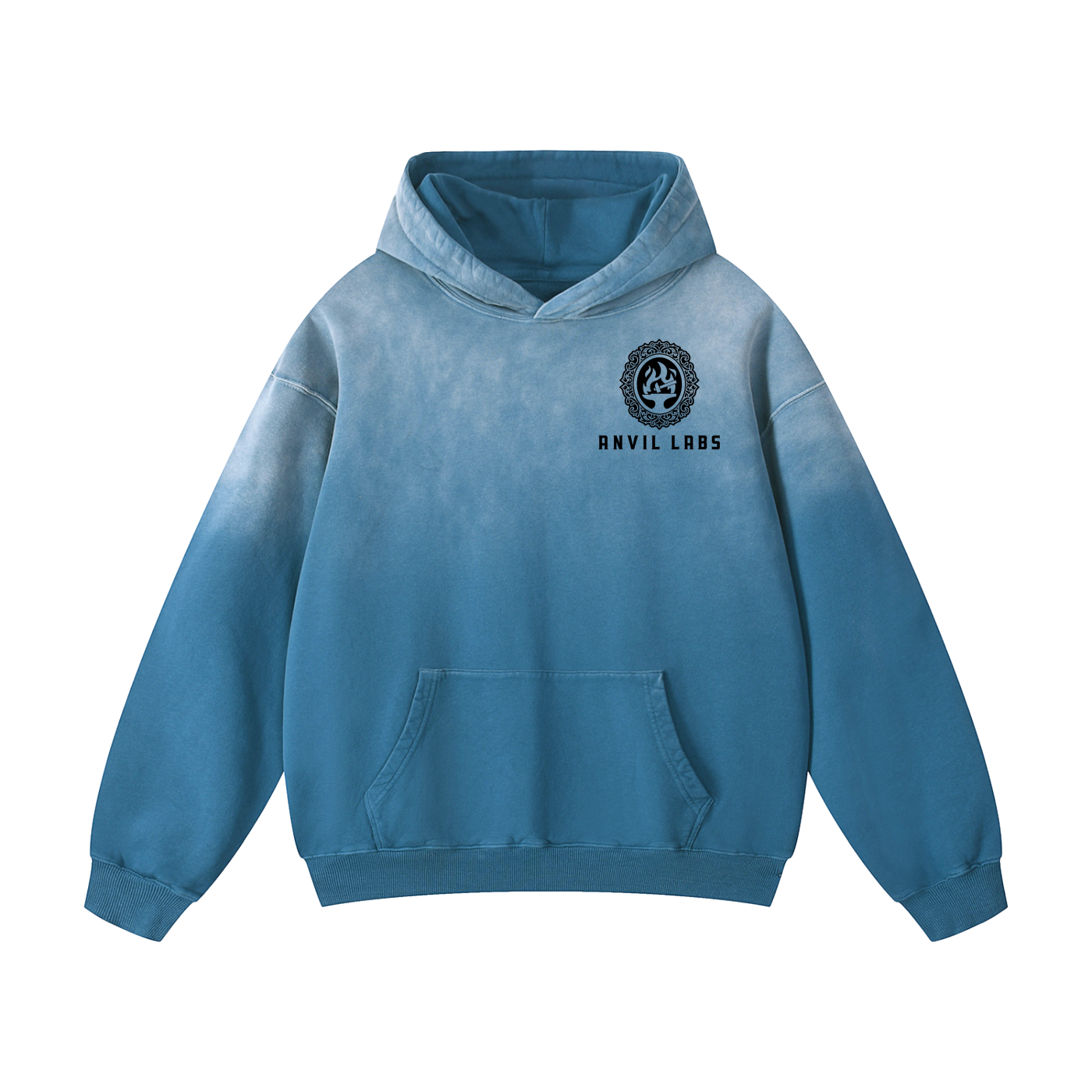 Heavyweight Sunfade Oversized Hoodie, Domestic shipping