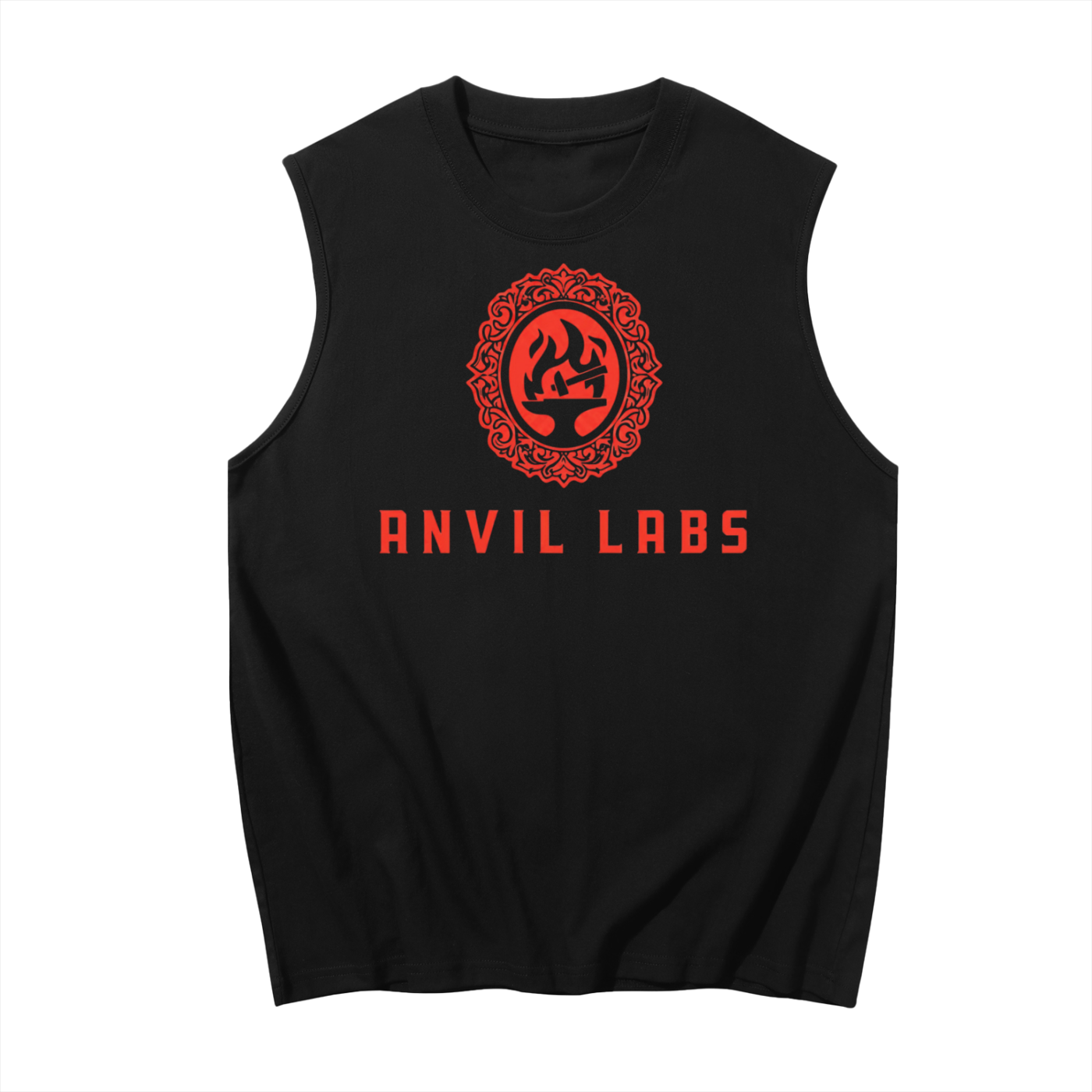 Men's Sleeveless Cotton Tank Top, domestic shipping