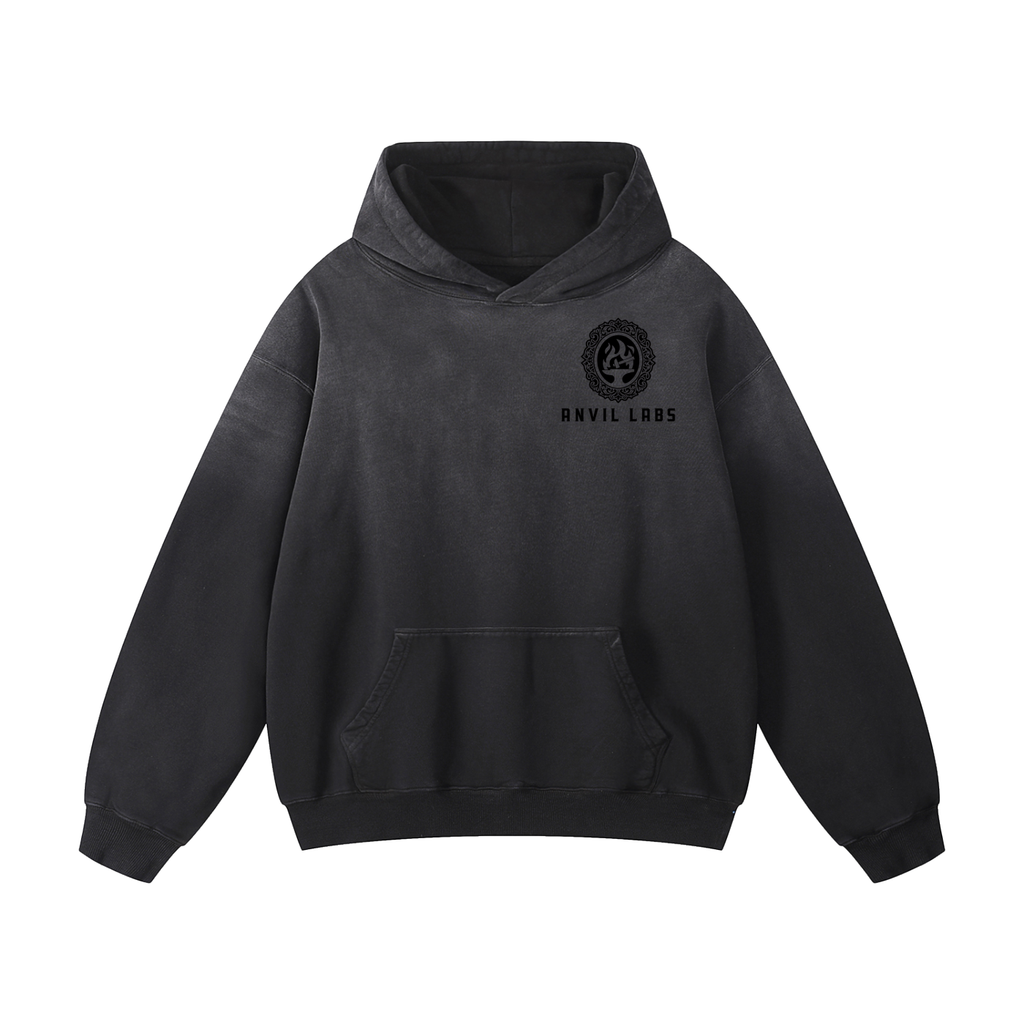 Heavyweight Sunfade Oversized Hoodie, Domestic shipping