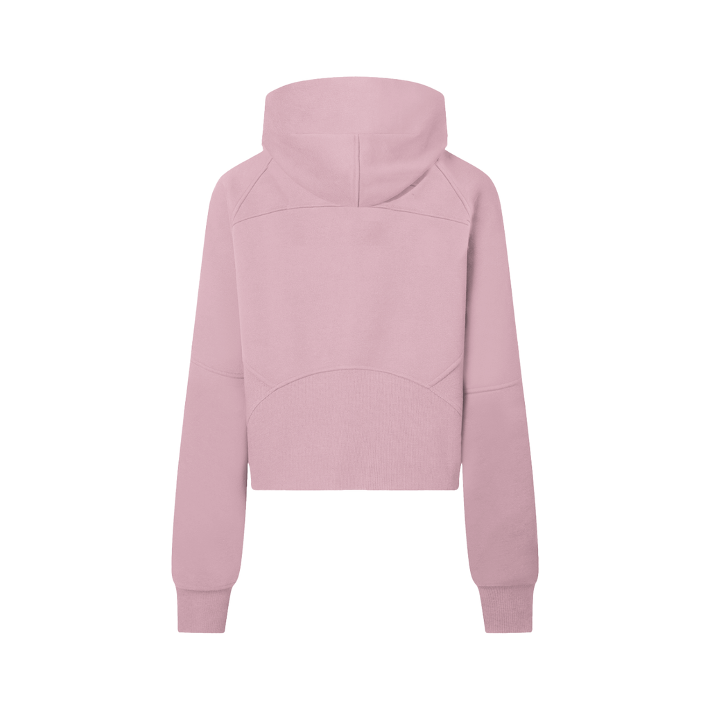 Cropped Half-Zip Hoodie, International Shipping